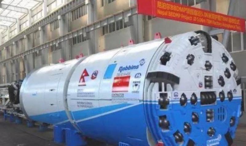 Bhairi Babi Divergence：完成工作的40％，約5公里的隧道隧道礦山