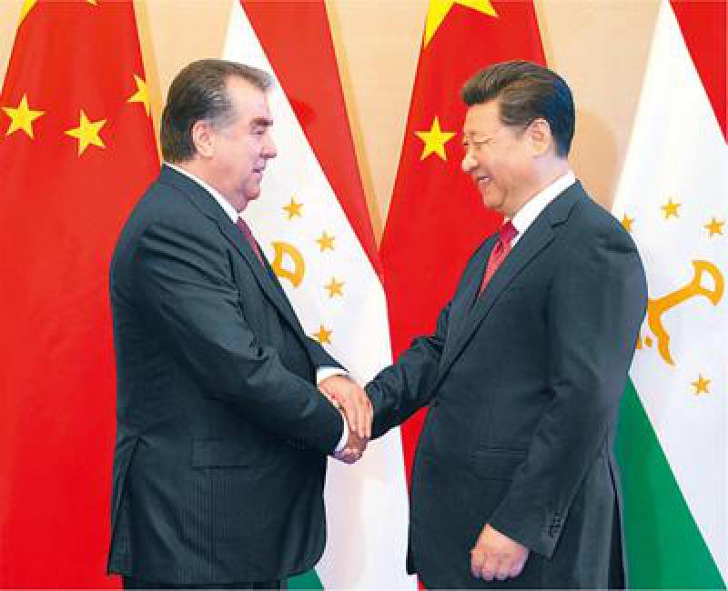 Mamnoon和塔吉克總統(tǒng)討論雙邊關系