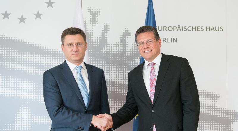 歐盟，俄羅斯，烏克蘭建立三邊天然氣談判