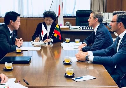 能源部長(zhǎng)訪問東京的重點(diǎn)：可再生能源，Ignalina核電廠退役和能源安全