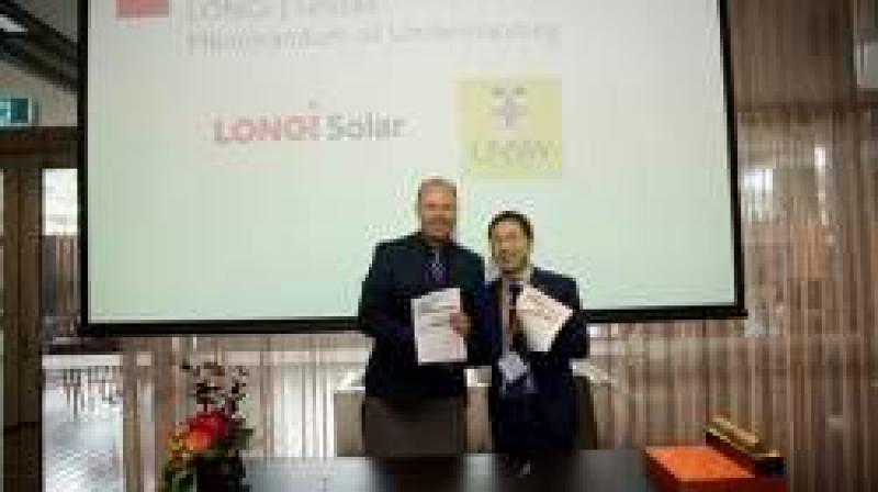 LONGi與澳大利亞新南威爾士大學(xué)續(xù)簽研發(fā)合作伙伴關(guān)系