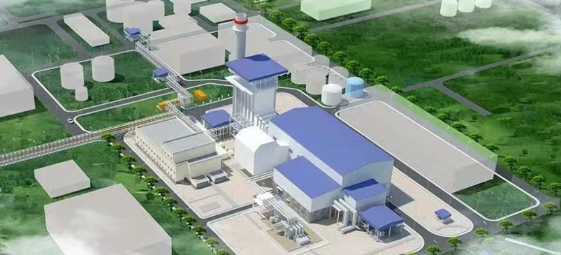 中國電建新加坡聯合循環(huán)電站項目余熱鍋爐鋼架吊裝正式啟動