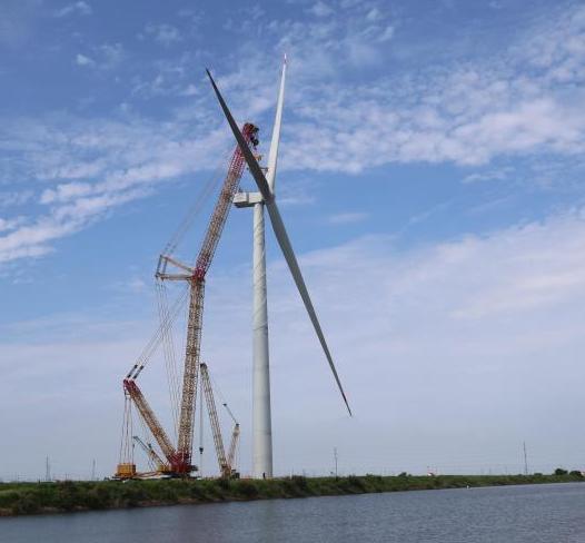 單機(jī)年發(fā)電量1億度！全球最大海上風(fēng)電機(jī)組完成吊裝