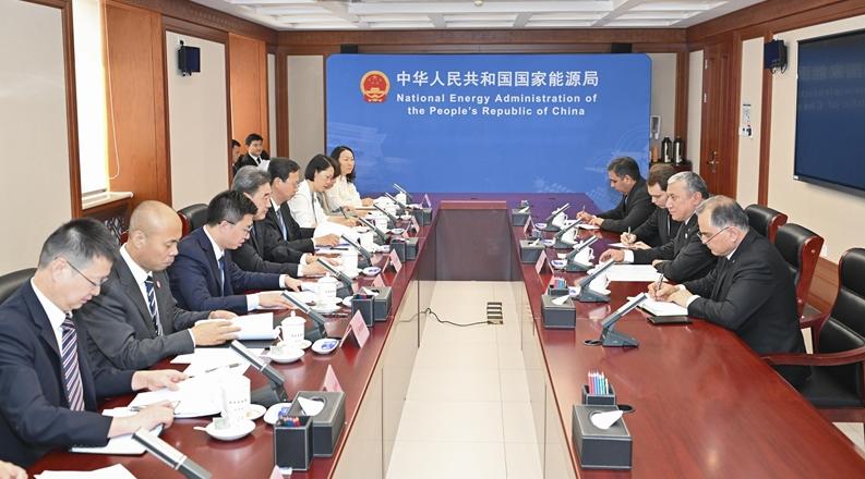 國(guó)家能源局主要負(fù)責(zé)人會(huì)見土庫曼斯坦副總理