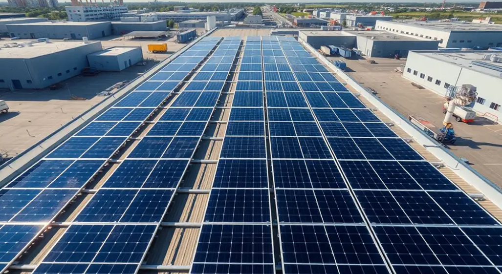 希臘科林斯鋼管廠啟用大型工業(yè)屋頂光伏項(xiàng)目