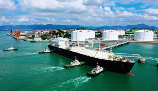 中國海油湄洲灣“綠能港”累計(jì)接卸液化天然氣超5000萬噸