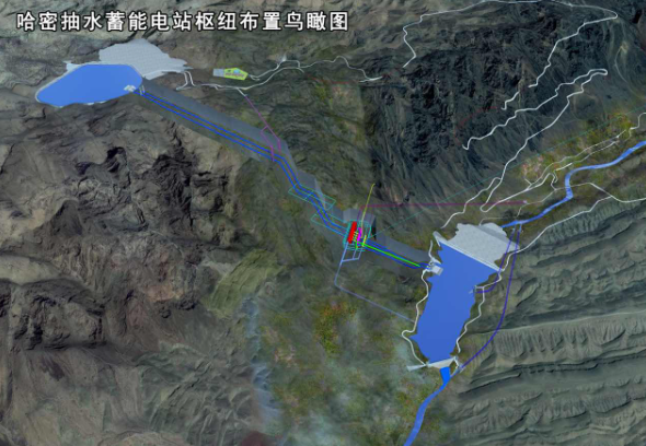新疆哈密抽水蓄能電站機電設(shè)備安裝項目地下廠房正式開工