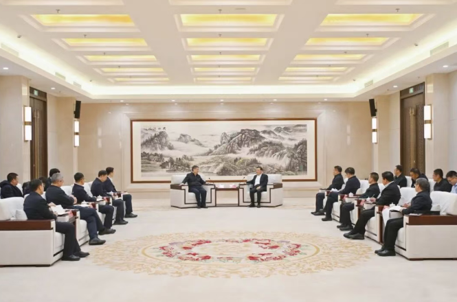 中核集團(tuán)、中國石油、中國華能等多家能源央企與內(nèi)蒙古自治區(qū)及包頭市高層互動